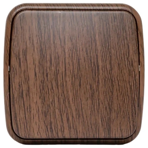 EKF Switch Dark Wood Plastic 1