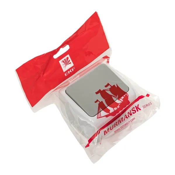 EKF Switch Grey Thermoplastic 6