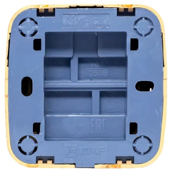 EKF Switch Light Wood Plastic 2