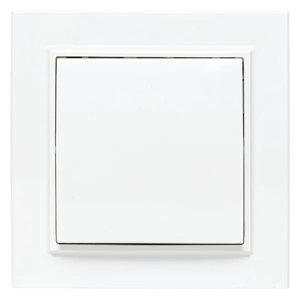 EKF Switch 1-Key Plastic White 3
