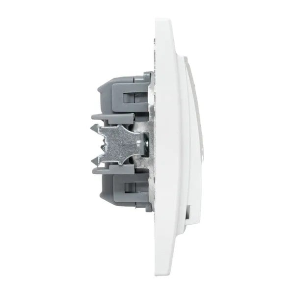EKF Minsk Switch 1-key Plastic White 3