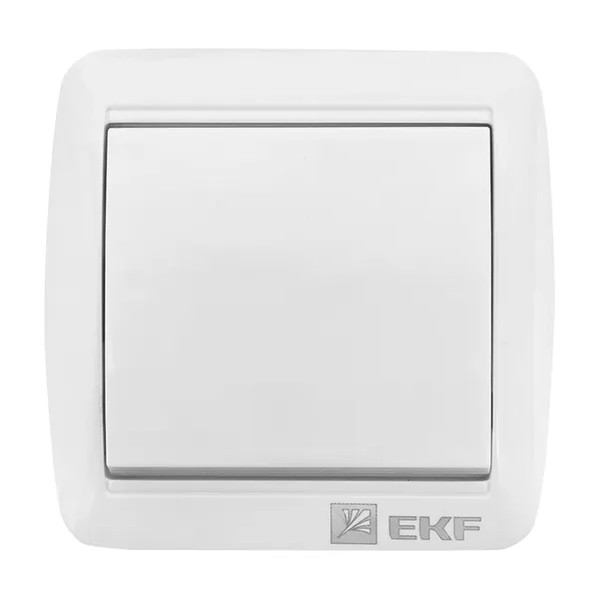 EKF Switch 1-Key IP54 Plastic White 3