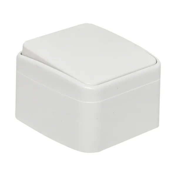 EKF Minsk Switch 1-Key Surface Mount 10A White 3