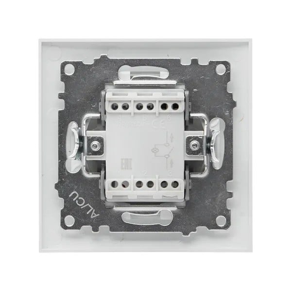 EKF Valencia Switch 1-Key 10A White