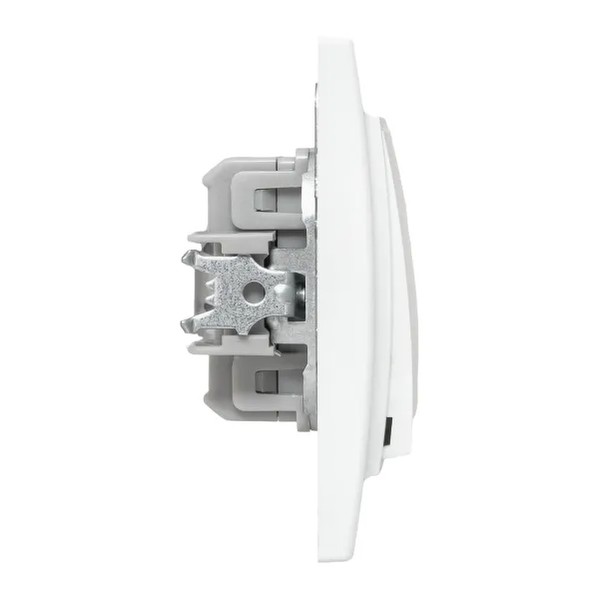 EKF Minsk Switch Double-Key Plastic White 3