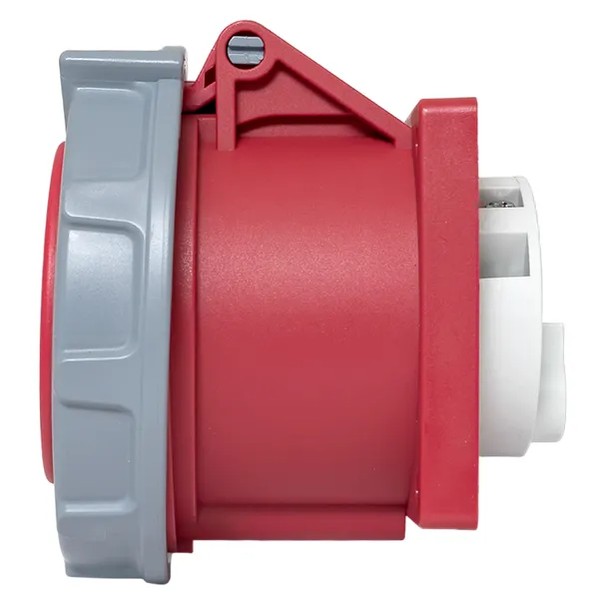 EKF Stationary Indoor Socket 32A Plastic Red 7