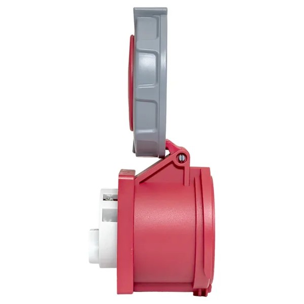 EKF Stationary Indoor Socket 32A Plastic Red 9