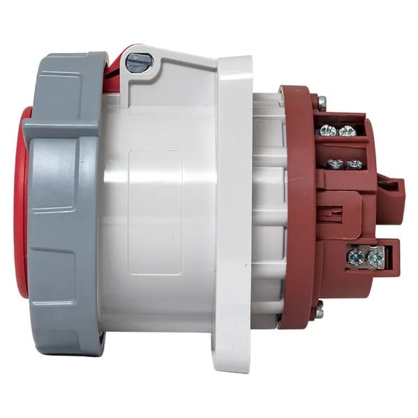 EKF Stationary Indoor Socket Red Plastic 8