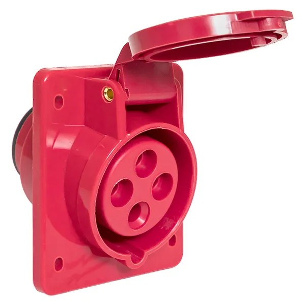 EKF Socket Red Plastic 4
