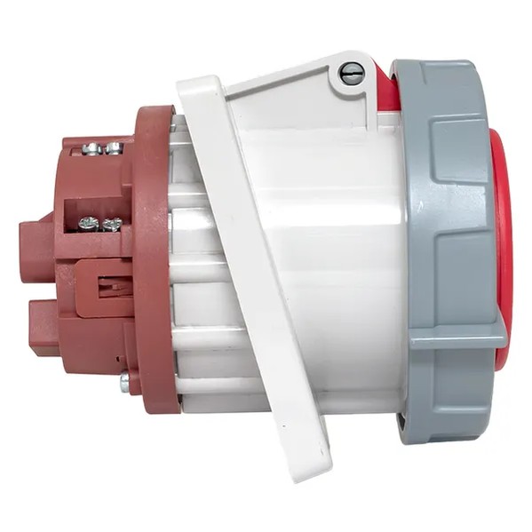 EKF Stationary Internal Angle Socket Red Plastic 7