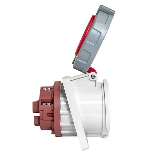 EKF Stationary Internal Angle Socket Red Plastic 8