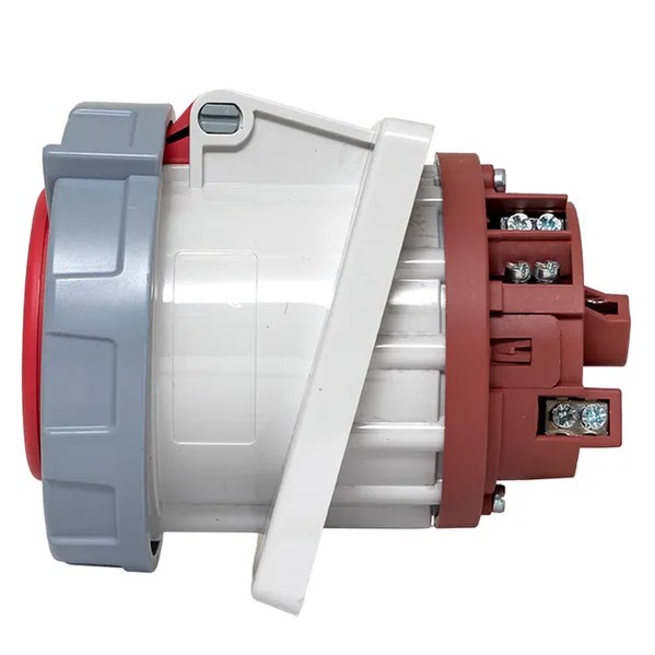 EKF Stationary Internal Angled Socket Plastic Red 1