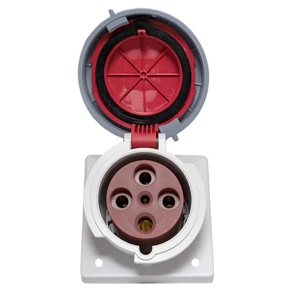 EKF Stationary Internal Angled Socket Plastic Red 8