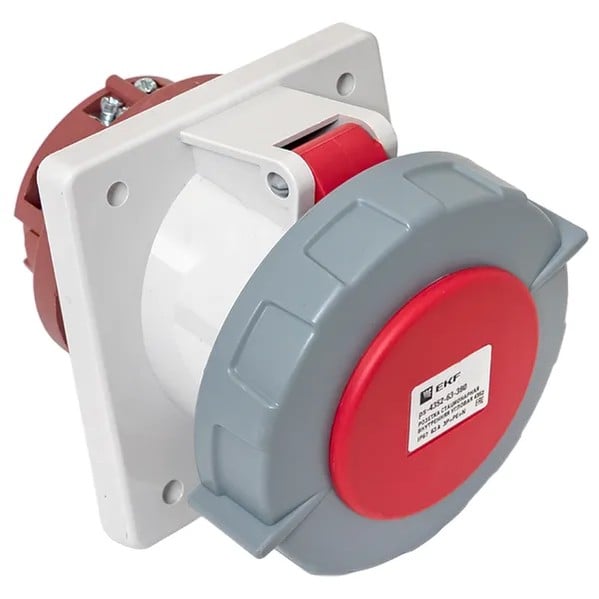 EKF Stationary Internal Angular Socket Red Plastic 1