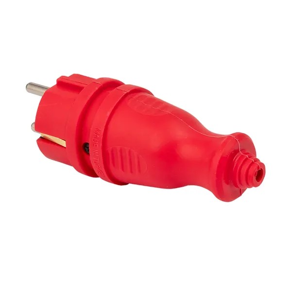 EKF Plug Red Thermoplastic 3