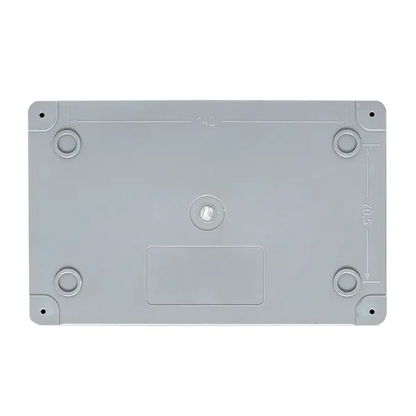 EKF Socket with Locking and Switch - Plastic - Red 1