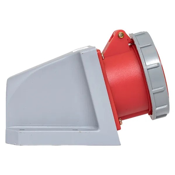 EKF Stationary Outdoor Socket Red Plastic 1