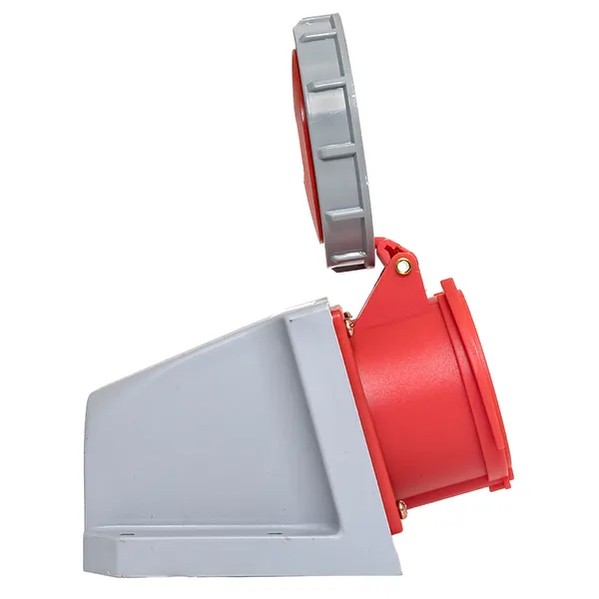 EKF Stationary Outdoor Socket Red Plastic 5